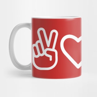 Peace Love Gaming Mug